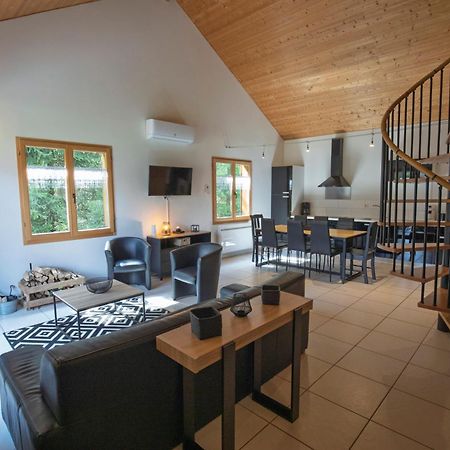 Chalet De Charme Le Contemporain Ney ภายนอก รูปภาพ