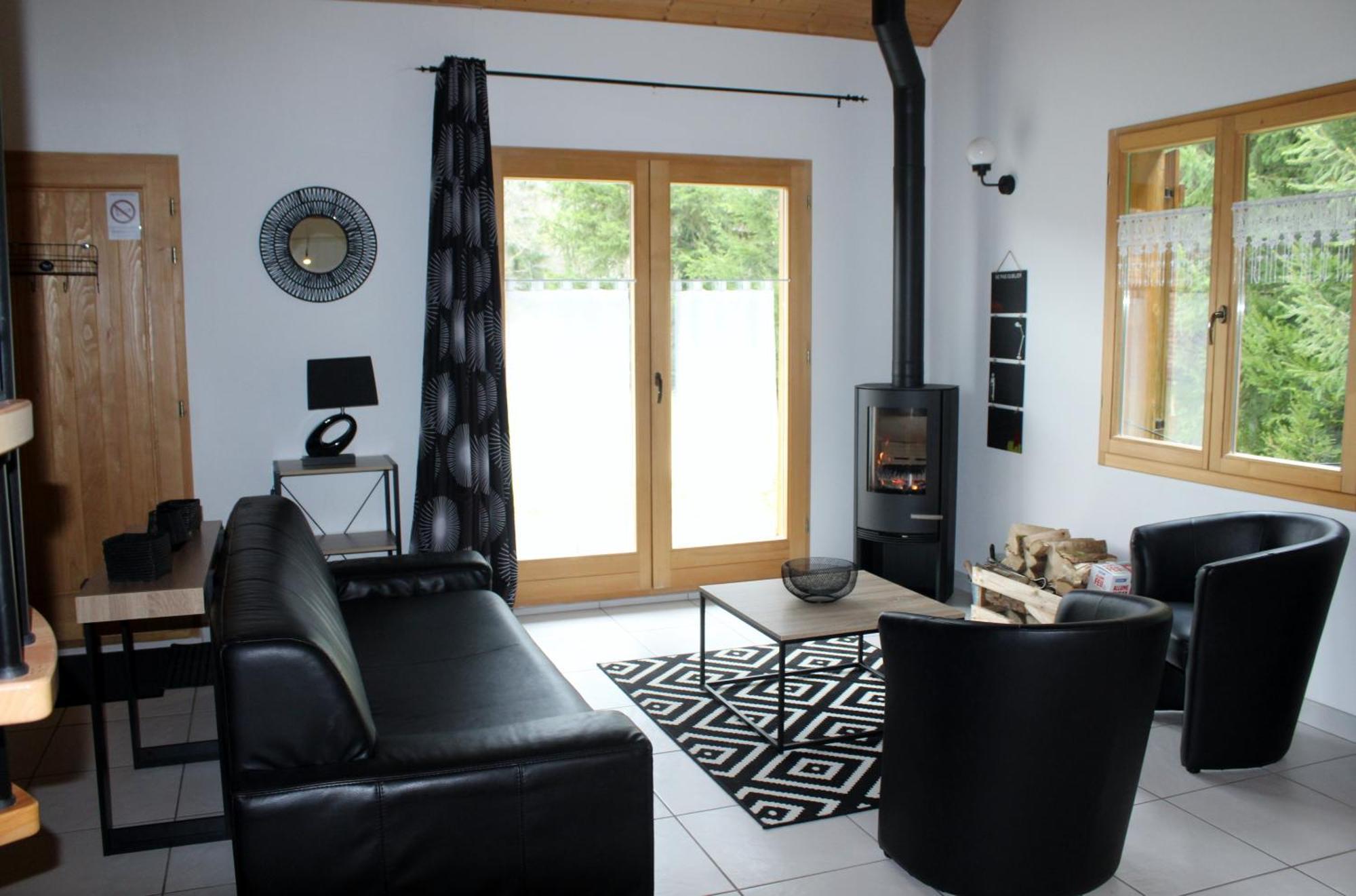 Chalet De Charme Le Contemporain Ney ภายนอก รูปภาพ