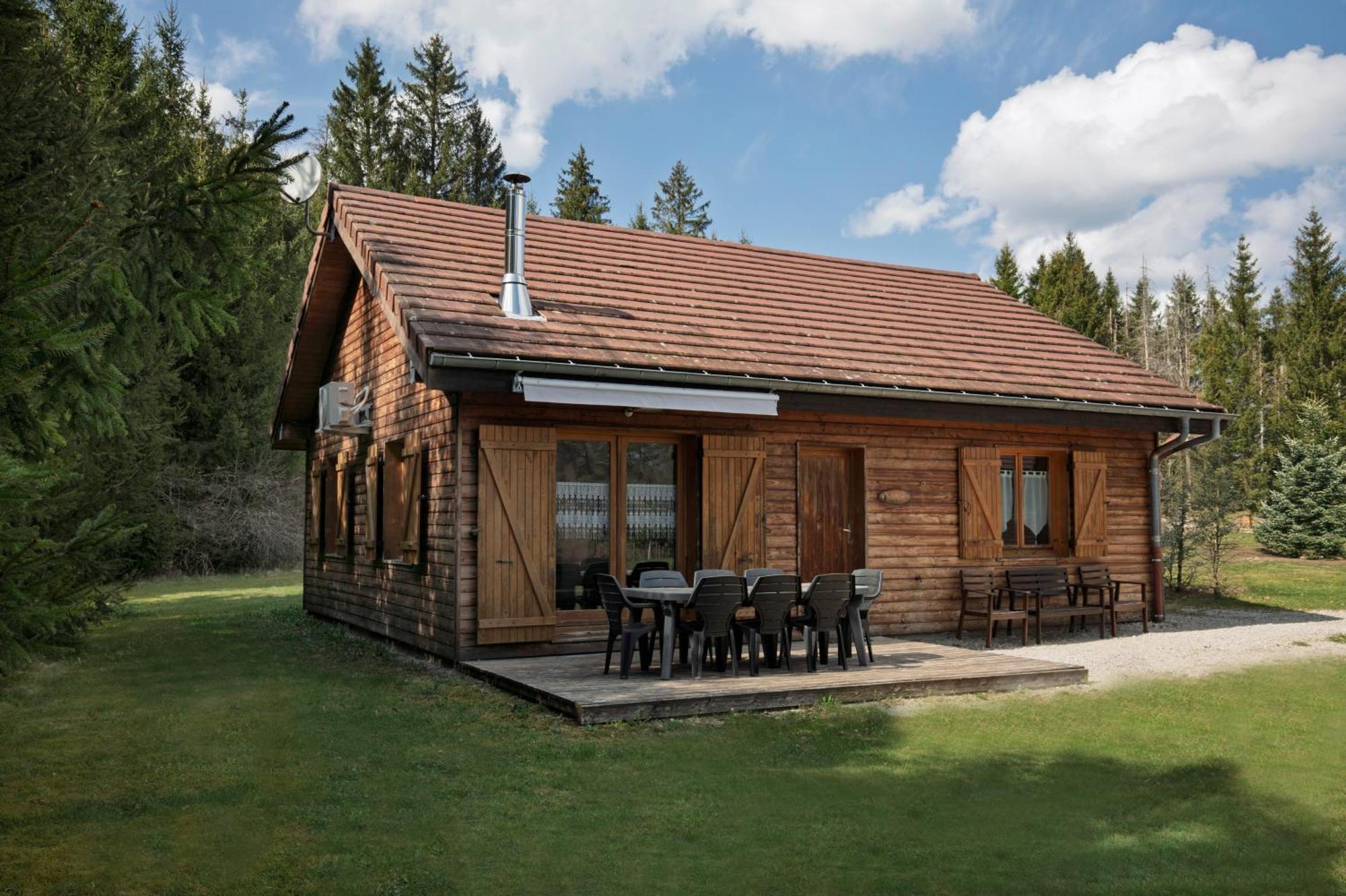 Chalet De Charme Le Contemporain Ney ภายนอก รูปภาพ