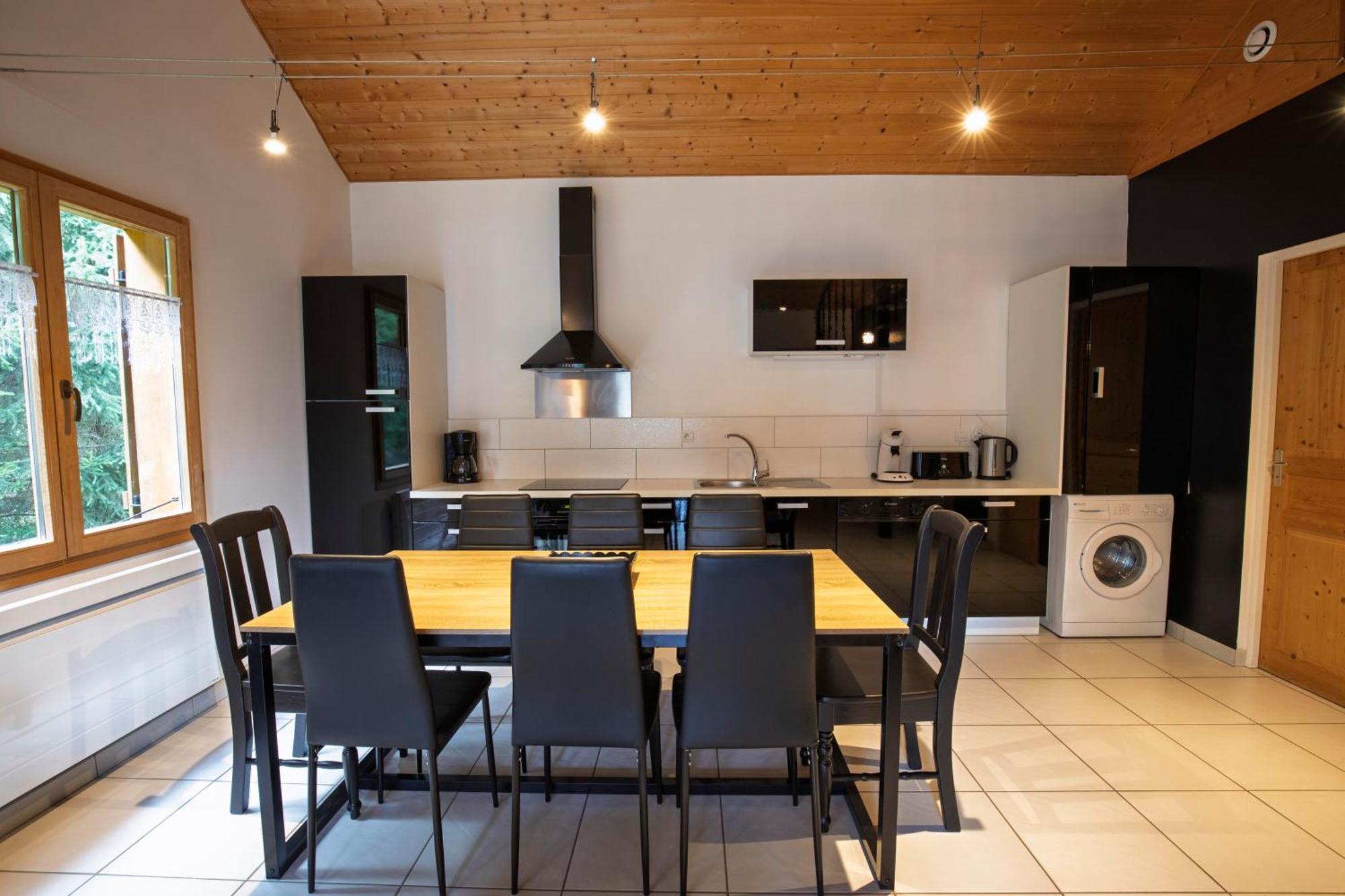Chalet De Charme Le Contemporain Ney ภายนอก รูปภาพ