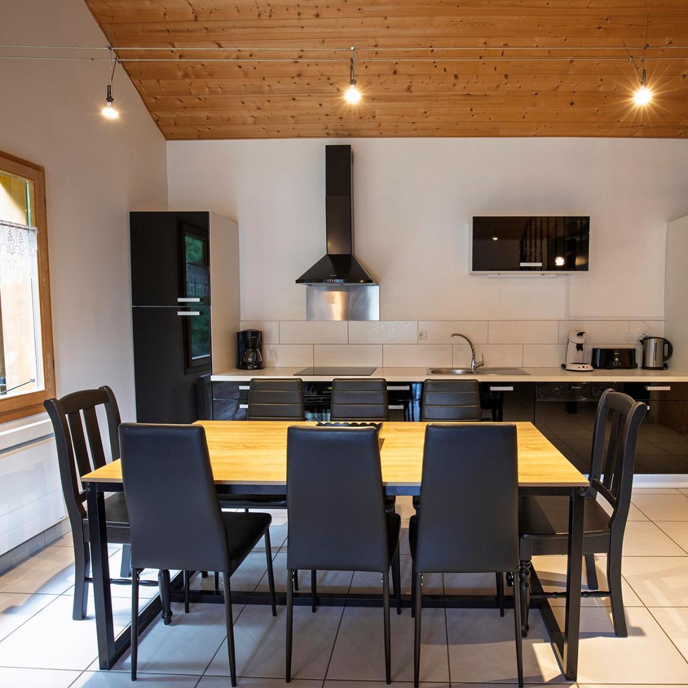 Chalet De Charme Le Contemporain Ney ภายนอก รูปภาพ